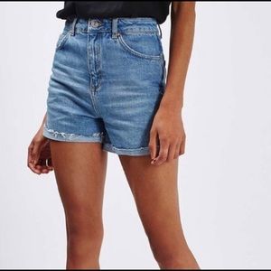 TOPSHOP MOTO Girlfriend Jean Shorts • 8